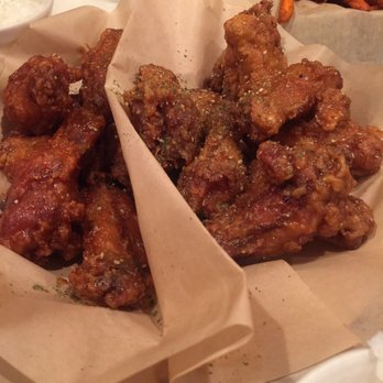 The Chicken On Fire - Half medium spicy and half soy garlic. - Chicken Wings Near Me - Castro Valley, California The Chicken On Fire - Half medium spicy and half soy garlic. - Chicken Wings Near Me - Castro Valley, California
