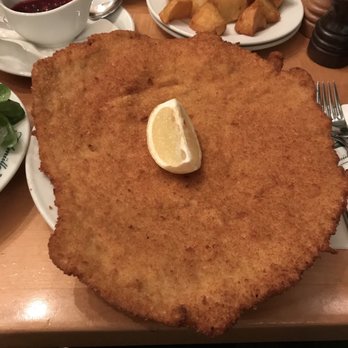 Figlmüller - The famous Figlmüller schnitzel- you might want to think about sharing it! - Austrian Near Me - Vienna, 9