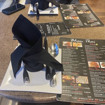 Bhan Thai - Mount Laurel - Menus and place settings - Thai Near Me - Mount Laurel, New Jersey Bhan Thai - Mount Laurel - Menus and place settings - Thai Near Me - Mount Laurel, New Jersey