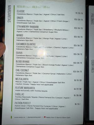 Menu photo 2 AÑEJO Toronto, ON