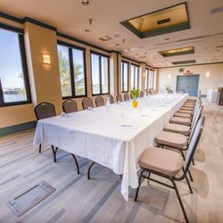 Sun Room Terrace with ocean views at the Boardwalk's Cocoanut Grove