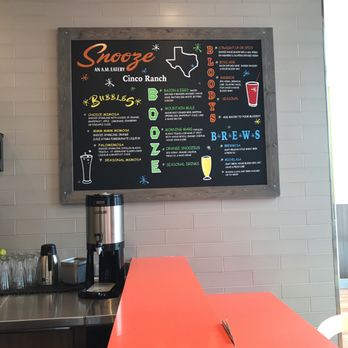 Snooze, an A.M. Eatery - Drinks - Breakfast & Brunch Near Me - Katy, Texas Snooze, an A.M. Eatery - Drinks - Breakfast & Brunch Near Me - Katy, Texas