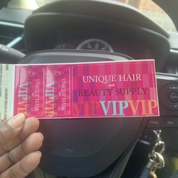 Unique Hair & Beauty Supply - VIP rewards
