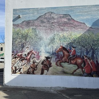Mural Painting - Battle of Kings Mountain. - Public Art Near Me - Chicago, Illinois
