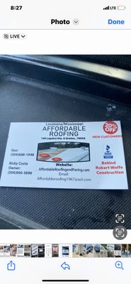 Affordable Roofing and Remodeling Logo
