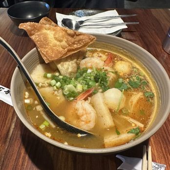 Siam Station - N7. Tom Yum Noodles - Thai Near Me - Cupertino, California