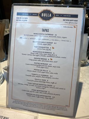 Menu photo 1 Bulla Gastrobar Atlanta, GA Menu photo 1 Bulla Gastrobar Atlanta, GA