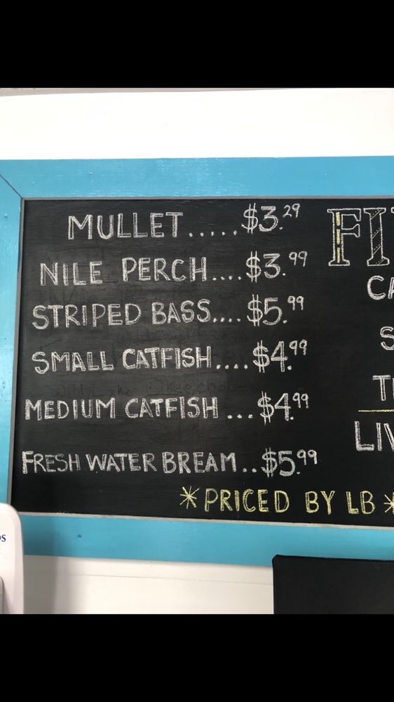 HARPER’S SEAFOOD MARKET 526 W Jackson St, Thomasville,