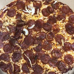 Domino's - The customer wanted onions....they got maybe 4.