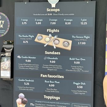 Spotted Duck - Menu - Ice Cream & Frozen Yogurt Near Me - Penn Yan, New York