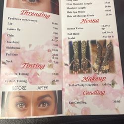 Tina beauty care - Pricelist 10/2024