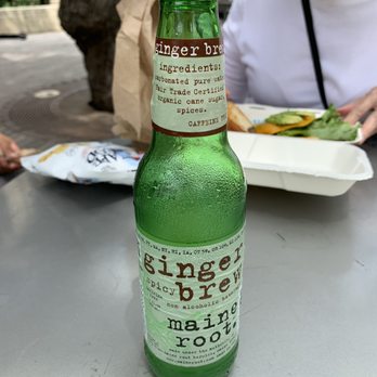 Garbo's Lobster Truck - Ginger Brew was really good with a kick. - Food Trucks Near Me - Austin, Texas