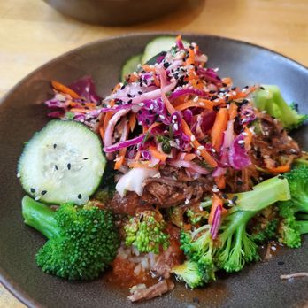 Laughing Planet - Korean BBQ Bowl - Vegetarian Near Me - Reno, Nevada Laughing Planet - Korean BBQ Bowl - Vegetarian Near Me - Reno, Nevada