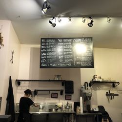 Seitan’s Helper - Menu board