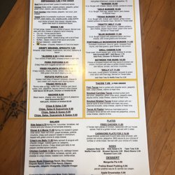 The Git Out - Food menu