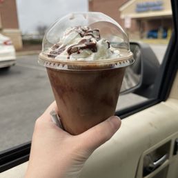 Small mocha granita