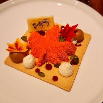 The Willows - Pumpkin pie mousse - Seafood Near Me - Santa Ynez, California