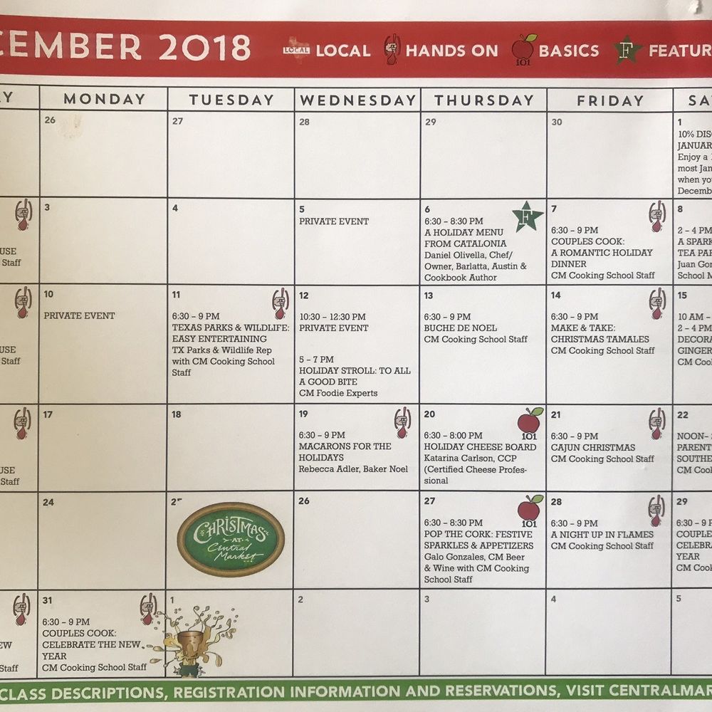 Central Market Cooking School - Check out website for monthly schedule ... and grab family & friends! - Cooking Schools Near Me - Houston, Texas Central Market Cooking School - Check out website for monthly schedule ... and grab family & friends! - Cooking Schools Near Me - Houston, Texas