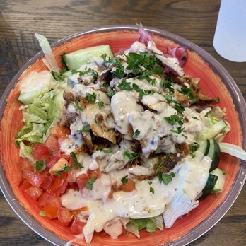 Laziza Mediterranean Grill - Chicken schwarma bowl - Mediterranean Near Me - Augusta, Georgia Laziza Mediterranean Grill - Chicken schwarma bowl - Mediterranean Near Me - Augusta, Georgia