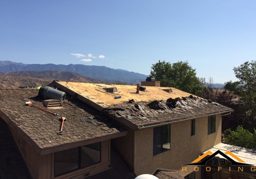 Slide of D.B Roofing