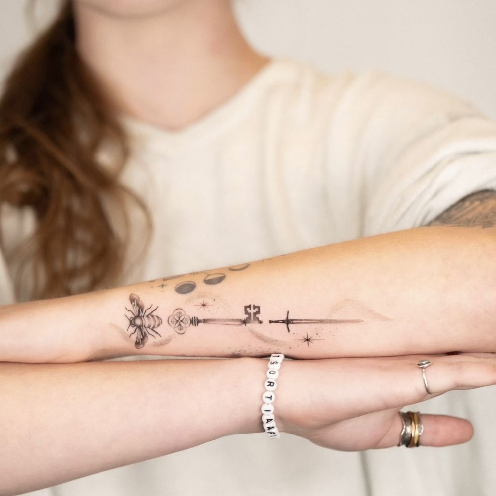 Ghost Tattoo I Saw The Tv Glow | TikTok, image size:1000x1000