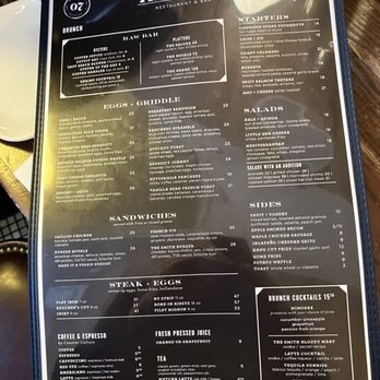 The Smith - Menu - New American Near Me - New York, New York