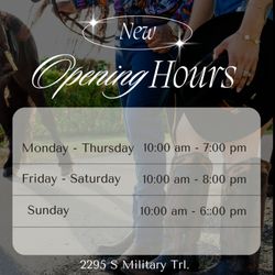 El Rodeo Western Boutique - New Opening Hours