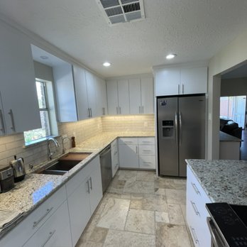 Quality Painting and Services - Complete kitchen remodel completed - Painters Near Me - Houston, Texas Quality Painting and Services - Complete kitchen remodel completed - Painters Near Me - Houston, Texas