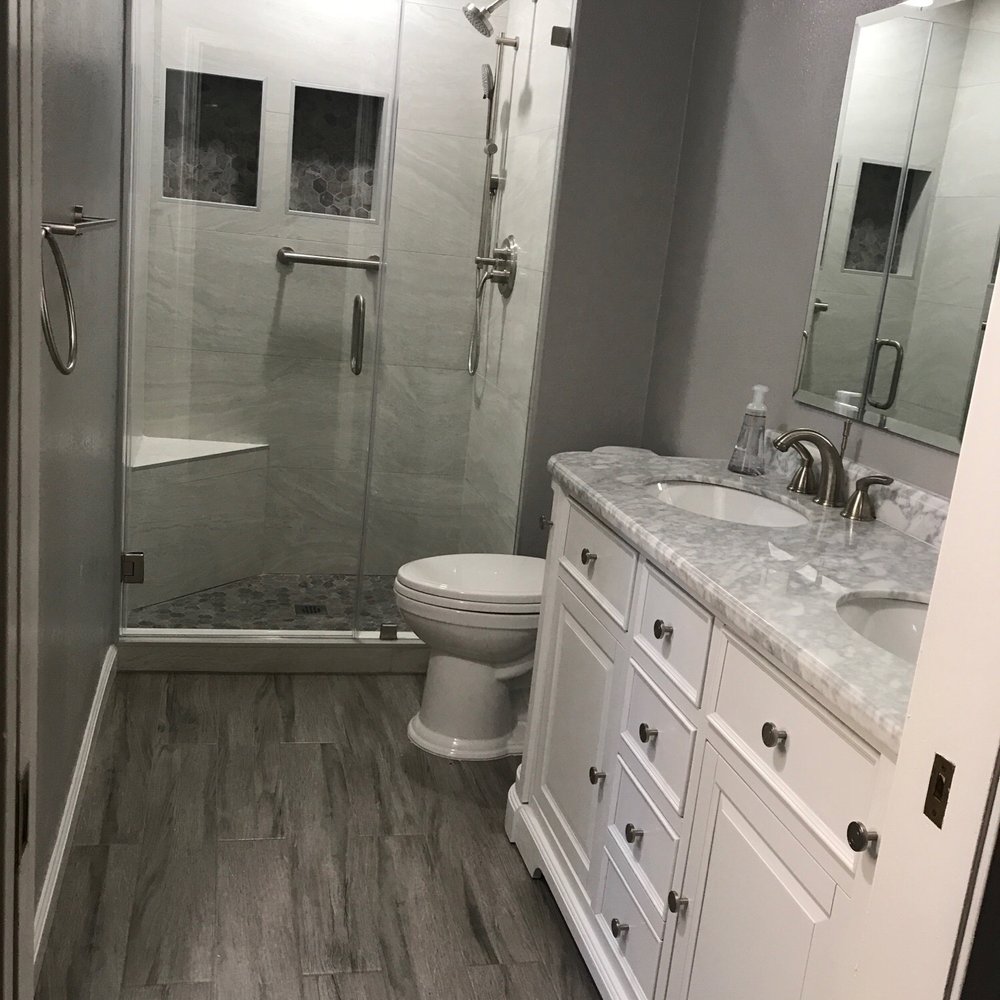 Bay Team Construction - New remodeled bathroom. - General Contractors Near Me - San Jose, California Bay Team Construction - New remodeled bathroom. - General Contractors Near Me - San Jose, California