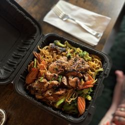 Chicken Yakisoba