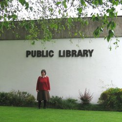 Kerry County Library - You don't have to keep off the grass here.