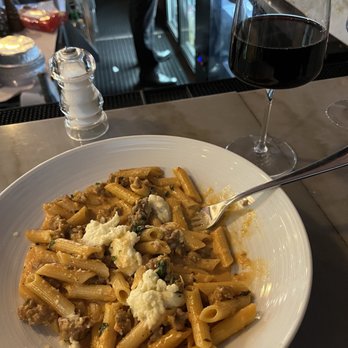 Francesca's On Chestnut - Gluten free pasta (vodka sauce with sausage) - Italian Near Me - Chicago, Illinois