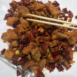 Sichuan Dry Spicy Chicken