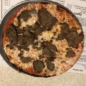 Eddie's Pizza - Meatball pizza - Pizza Near Me - New Hyde Park, New York