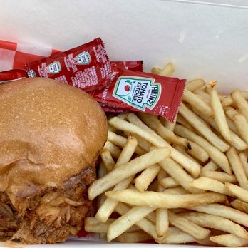The Clubhouse - Pulled Pork Sandwich- as disgusting as it looks - Bars Near Me - Bellmore, New York
