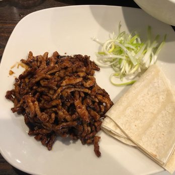 Blue & Fly Asian Kitchen - Shredded pork,yummy!M2. Shredded Pork with Scallions and Soybean Paste - Chinese Near Me - Omaha, Nebraska Blue & Fly Asian Kitchen - Shredded pork,yummy!M2. Shredded Pork with Scallions and Soybean Paste - Chinese Near Me - Omaha, Nebraska