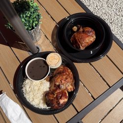 Mr Rotisserie - Rice, chicken,  beans