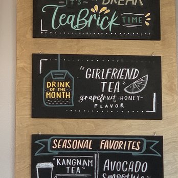 Tea Brick - Arcadia - Drink of Month, Sept and Seasonal drinks menu - Bubble Tea Near Me - Arcadia, California Tea Brick - Arcadia - Drink of Month, Sept and Seasonal drinks menu - Bubble Tea Near Me - Arcadia, California