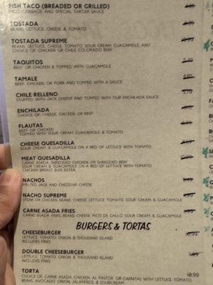Menu photo 1 Tico's Mexican Food Simi Valley, CA Menu photo 1 Tico's Mexican Food Simi Valley, CA