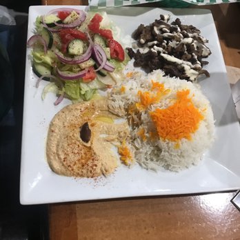 Kraving Kebab Pizza - Shawarma plate! - Pizza Near Me - Turlock, California