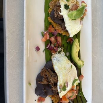Gloria's Latin Cuisine - Brisket tostones on brunch menu - Tex-Mex Near Me - Prosper, Texas Gloria's Latin Cuisine - Brisket tostones on brunch menu - Tex-Mex Near Me - Prosper, Texas