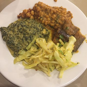 Curry Leaf Indian Restaurant - Some of the veggie options at the weekend lunch buffet - Indian Near Me - Albany, New York
