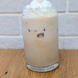 D Spot - Iced mocha. It looks like it's talking to me!
