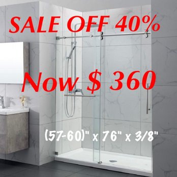 Viet Homes - Big Sale on Frameless Bathtub and Shower sliding doors. - Building Supplies Near Me - Westminster, California