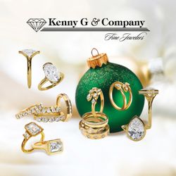 Kenny G & Company Fine Jewelers - This holiday season, shine bright with our exquisite collection of diamond bezel rings.