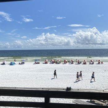 Pompano Joe's - View from inside seating - Seafood Near Me - Destin, Florida Pompano Joe's - View from inside seating - Seafood Near Me - Destin, Florida
