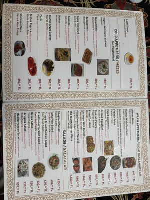 Menu photo 4 Old Ottoman Cafe & Restaurant Istanbul, 34