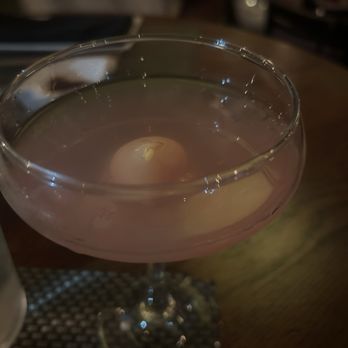 O-Ku - Lychee Martini - Sushi Bars Near Me - Charlotte, North Carolina O-Ku - Lychee Martini - Sushi Bars Near Me - Charlotte, North Carolina