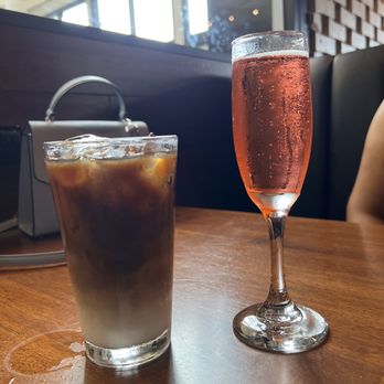 Toast Downey - Horchata cold brew and passion fruit mimosa - Breakfast & Brunch Near Me - Downey, California Toast Downey - Horchata cold brew and passion fruit mimosa - Breakfast & Brunch Near Me - Downey, California