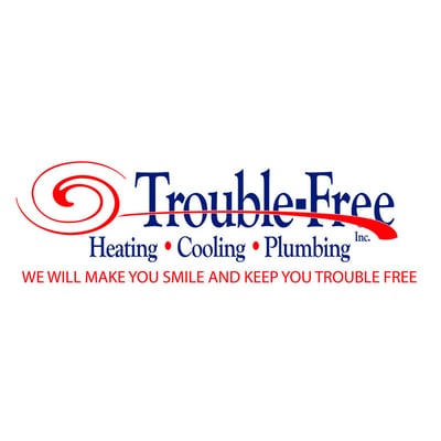 Trouble Free Heating & Cooling Logo